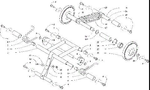 REAR SUSPENSION ARM ASSEMBLIES [106075]