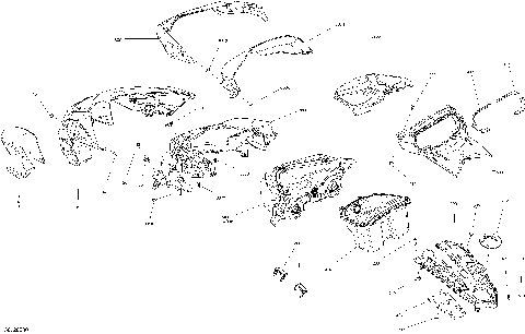 09- Body - Hood Section - RE 3500 - Front Part