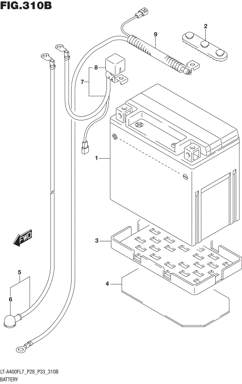 BATTERY (LT-A400FL7 P33)