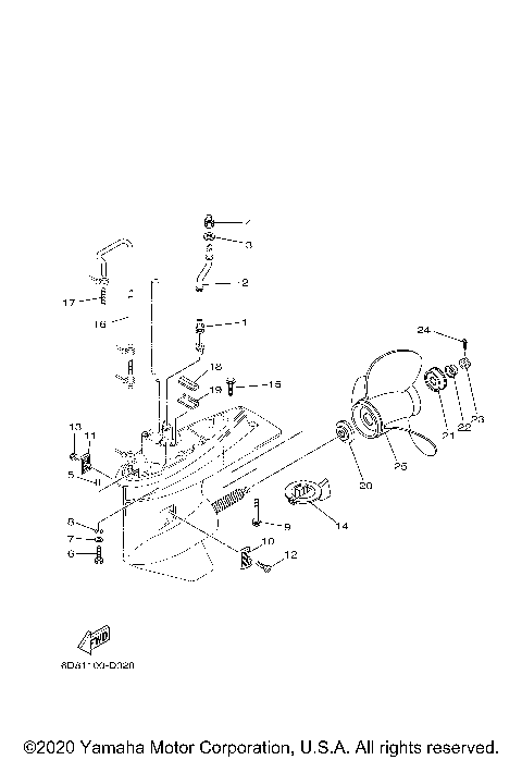 LOWER CASING DRIVE 2
