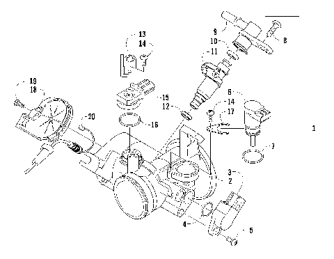 THROTTLE BODY ASSEMBLY [90638]