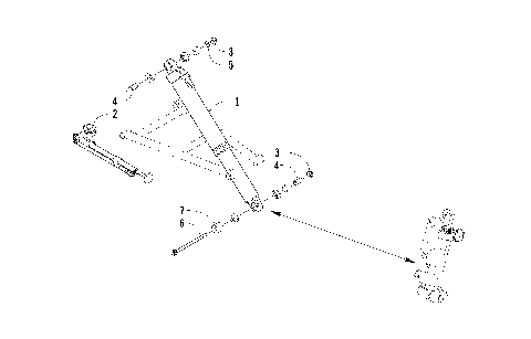 FRONT SUSPENSION SHOCK ABSORBER ASSEMBLY [86866]