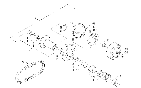 DRIVEN CLUTCH ASSEMBLY [80994]