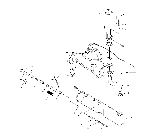OIL TANK - W035303CA/CB/IA/IB (4981068106A09)