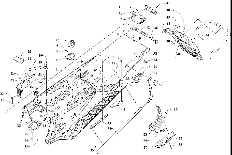 TUNNEL AND SNOWFLAP ASSEMBLY [106972]