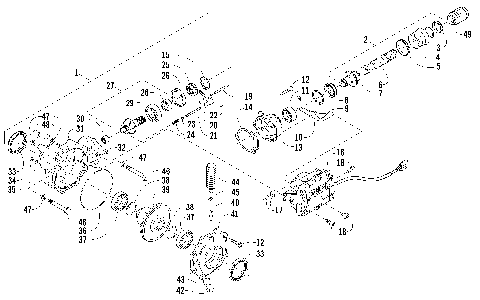 FRONT DRIVE GEARCASE ASSEMBLY [83947]