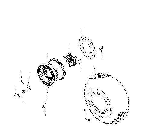 REAR WHEEL DRIVE - C10RB42AA (4976407640C02)