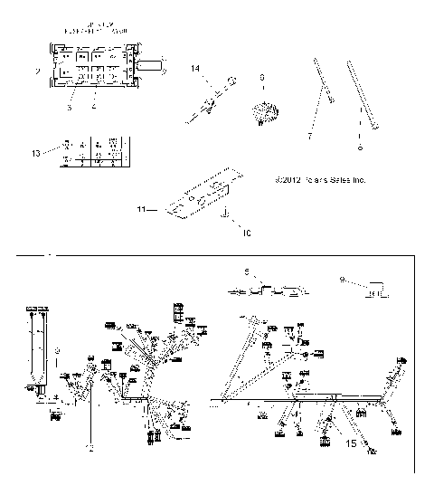 ELECTRICAL, HARNESS - A13ZN85AA/AQ/AZ (49ATVHARNESS13SPXP850)