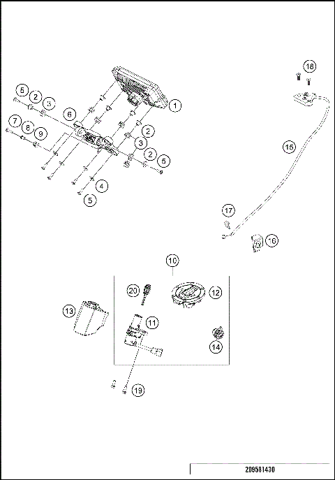 INSTRUMENTS / LOCK SYSTEM