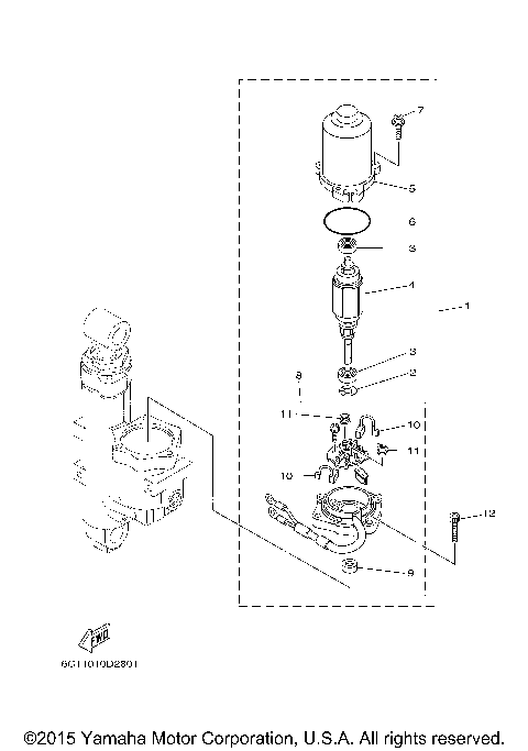 POWER TRIM TILT ASSY 2