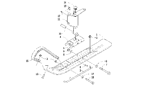 SKI AND SPINDLE ASSEMBLY [98662]