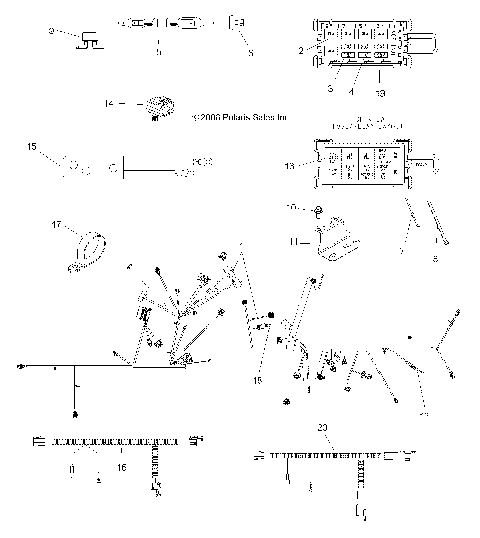 ELECTRICAL, HARNESS - A09ZX85/8X ALL OPTIONS (49ATVHARNESS09SPEPS850)
