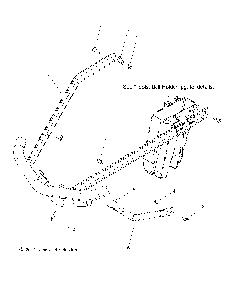 BODY, BUMPER, FRONT - S16DA8PSL/PEL (49SNOWBUMPER15SBADV)