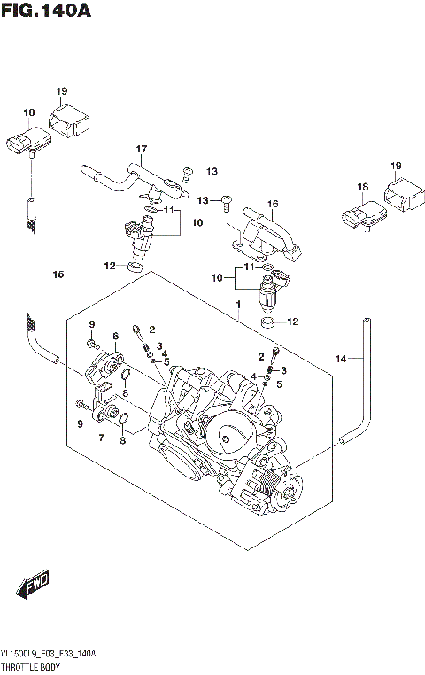 THROTTLE BODY (VL1500BL9 E03)
