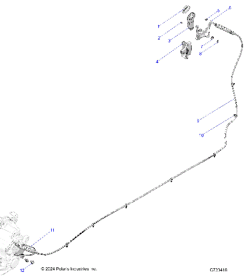 DRIVE TRAIN, GEAR SELECTOR - R25M4A57B1 (C733418)
