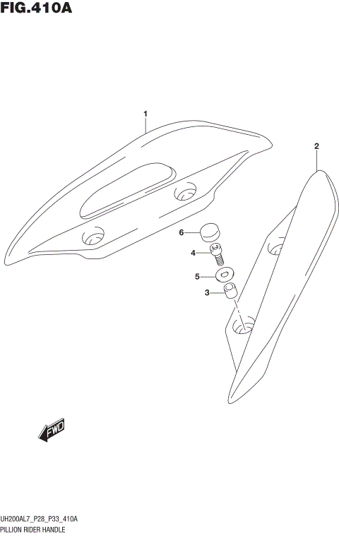 PILLION RIDER HANDLE