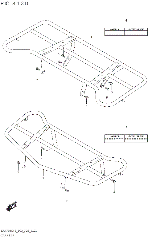 CARRIER (LT-A750X:P28)