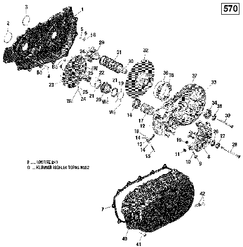 05- Transmission - 570 EFI (Package PRO)
