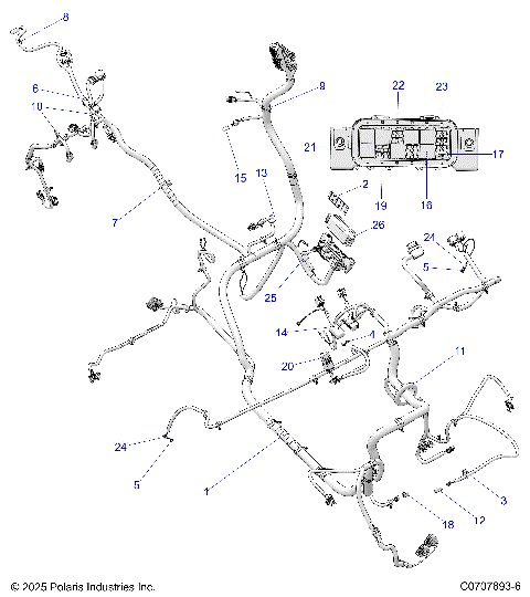 ELECTRICAL, HARNESS, CHASSIS