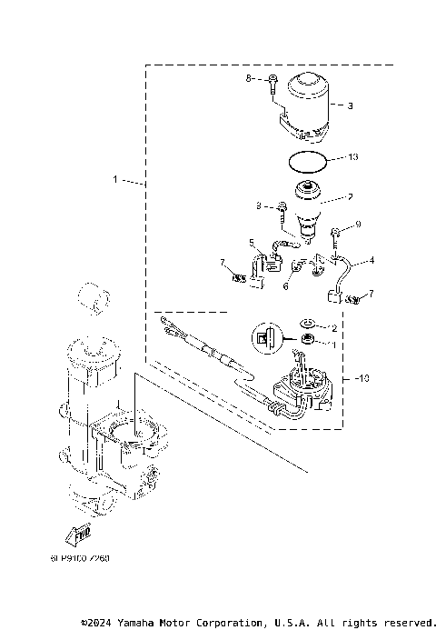 POWER TRIM & TILT ASSY 2