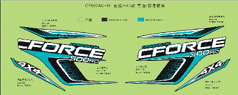 DECAL KITS (CRYSTAL ORANGE)