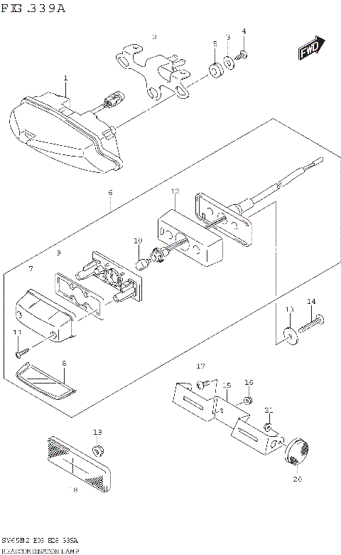 REAR COMBINATION LAMP