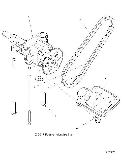 ENGINE, OIL PUMP - R19RGE99F2/FF/SC2/SFF/PCF/PFF (702171)