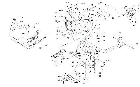 FRONT BUMPER AND FRAME ASSEMBLY [105022]