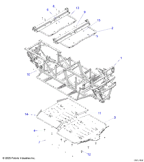 CHASSIS, FRAME - D26M4A57B4/G57B4/U57B4/W57B4 (C0707868)