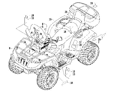 BODY PANELS AND DECALS [88940]