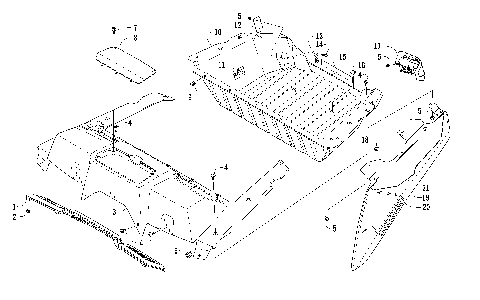 CARGO BOX AND TAILLIGHT ASSEMBLY [100027]