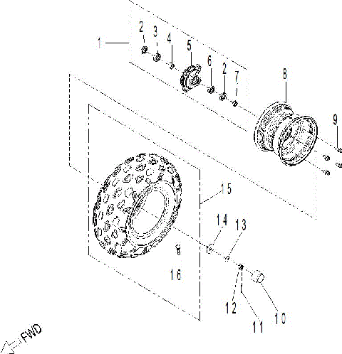 04- Drive - Front Wheel XXC