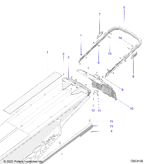 BODY, BUMPER, REAR - S26TKL9BS (C601610)