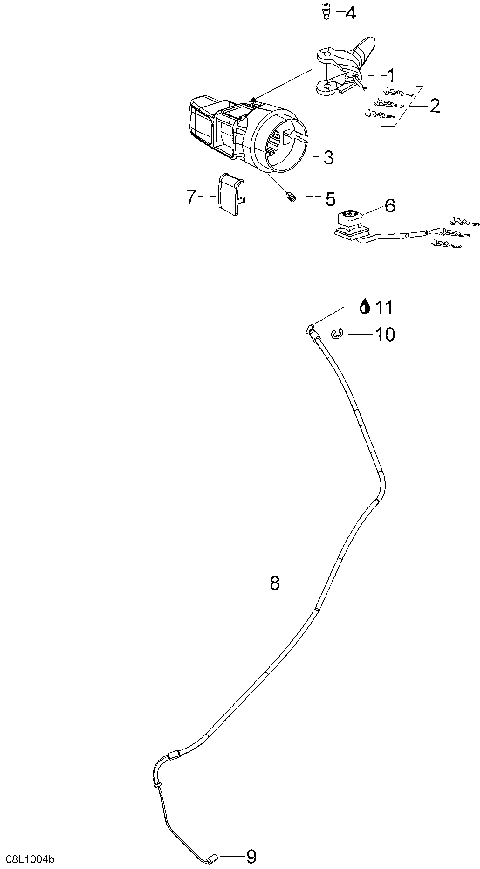 07- Throttle Handle And Housing