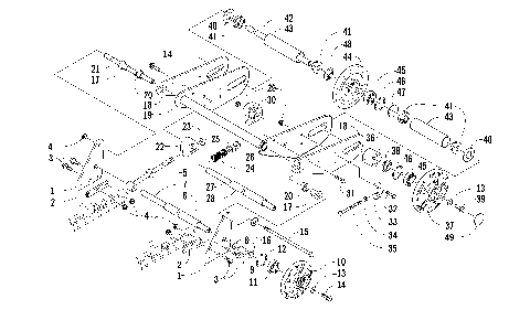 ARTICULATING SKID FRAME ASSEMBLY [87740]