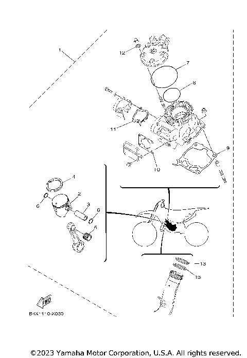 4 PISTON REBUILT KIT