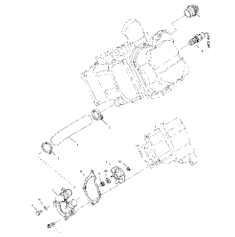 WATER PUMP - C11RB42AA/C11RD50AA/AB/C11RF50AA (4981898189E07)