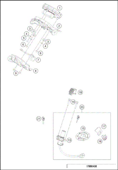 INSTRUMENTS / LOCK SYSTEM