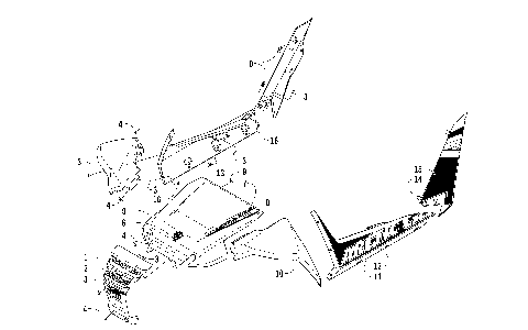 FRONT AND SIDE PANEL ASSEMBLIES [96505]