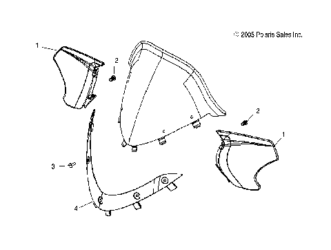 WINDSHIELD - S07PS6FS/FSA (4997479747A13)