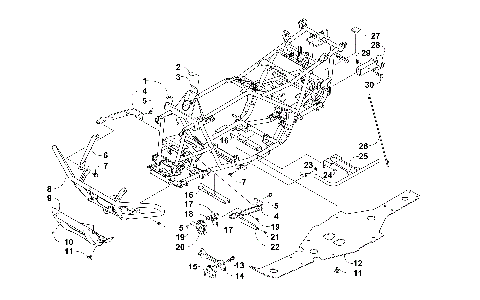 FRAME AND RELATED PARTS [300667]