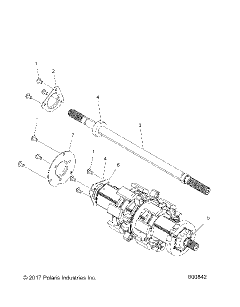 DRIVE TRAIN, JACKSHAFT and DRIVESHAFT - S21EFK6PS/6PE (600842)