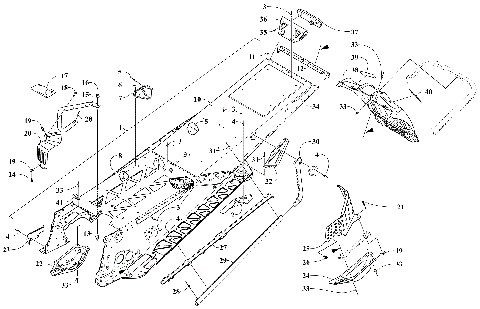 TUNNEL AND SNOWFLAP ASSEMBLY [106141]