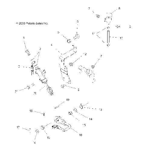 BRAKE, FOOT - A07MH50FC (49ATVBRAKEFOOT075EFIIN)