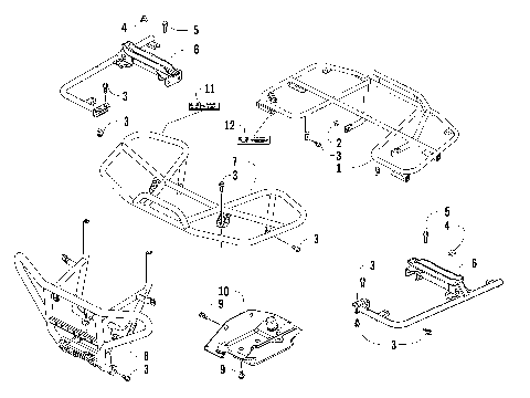 RACKS AND BUMPER ASSEMBLY [89277]