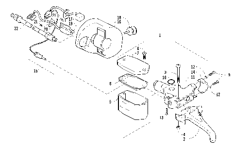HYDRAULIC BRAKE CONTROL ASSEMBLY [86252]