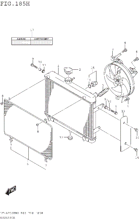 RADIATOR (LT-A750XPZM2 P28)