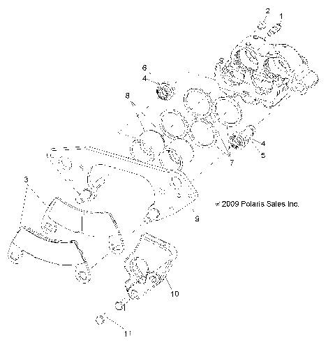 BRAKES, FRONT CALIPER - R10HR76AG/AR (49RGRCALIPER106X6)