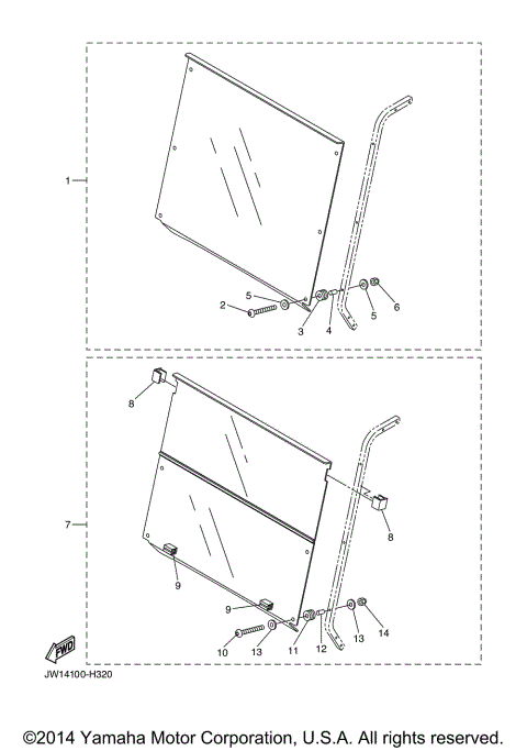 ALTERNATE FOR WINDSHIELD