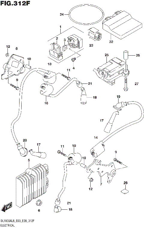 ELECTRICAL (DL1000XAL8 E33)